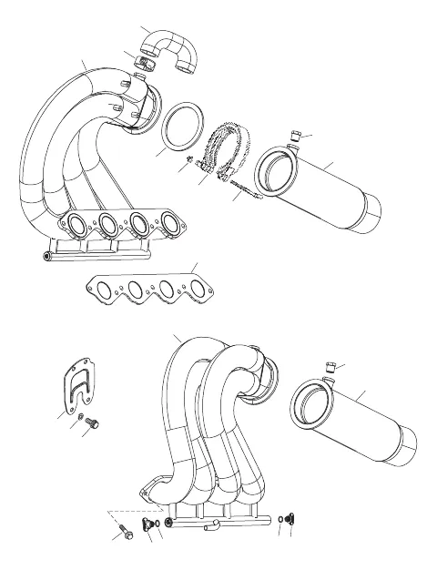 Exhaust Components Design I (0M971641 and Below)
