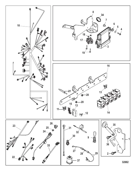 Electrical Components Digital Throttle and Shift