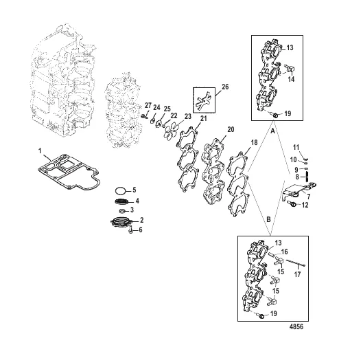 Induction Manifold and Reed Block