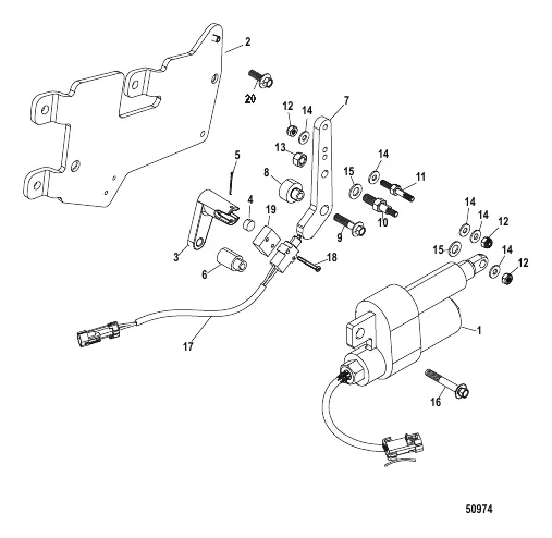 Shift Bracket Digital Throttle and Shift