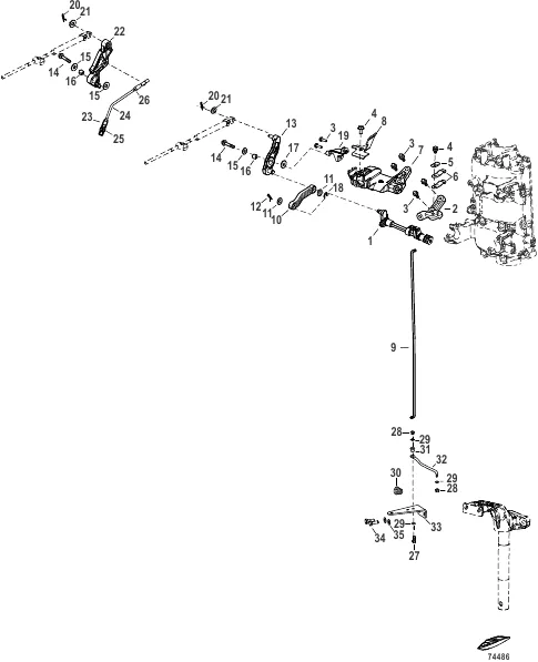Throttle and Shift Linkage Remote Control