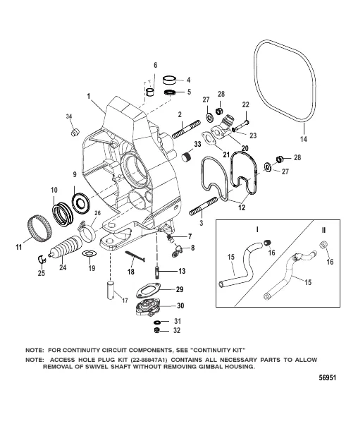 Gimbal Housing (2A514802 and Below)