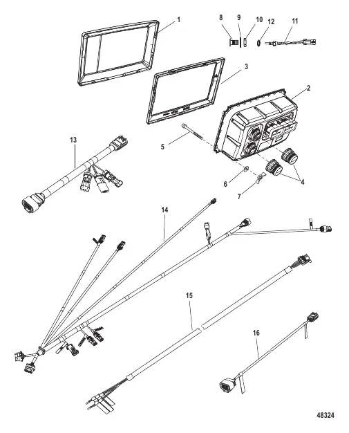 VesselView Kit Mercury Standard