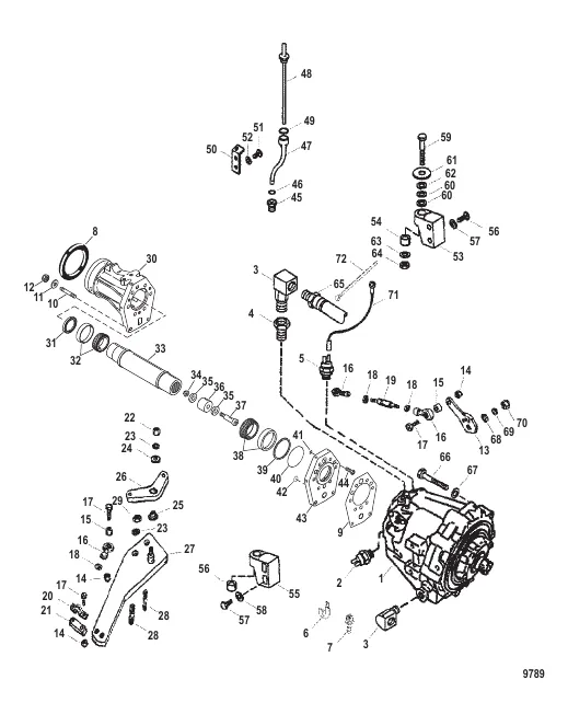 Transmission And Components (Six Drive / Bravo)