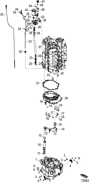 Oil Sump and Oil Filter Assembly