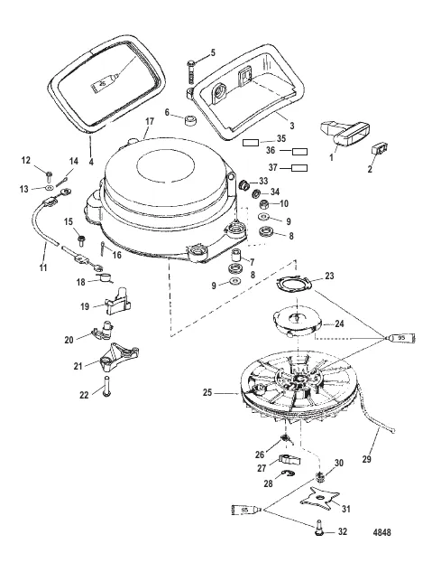 Starter Assembly (Manual)
