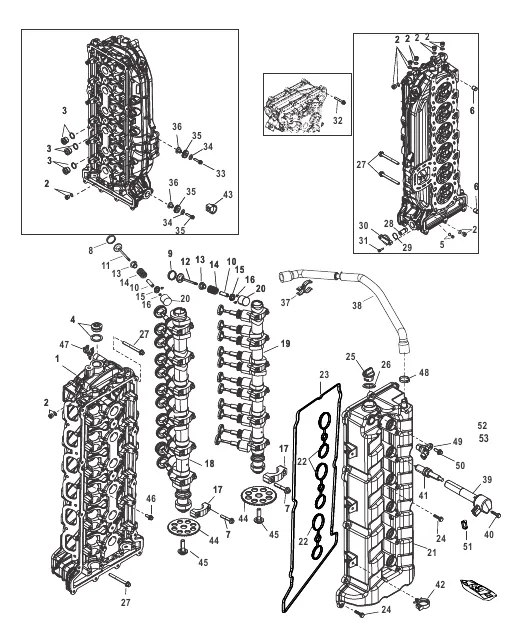 Cylinder Head and Camshaft