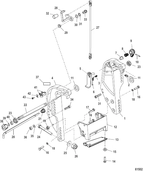 Transom Bracket