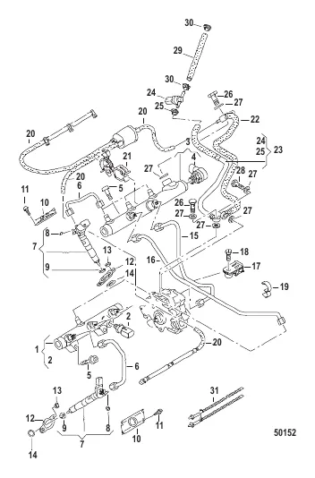 Injector and Fuel Lines