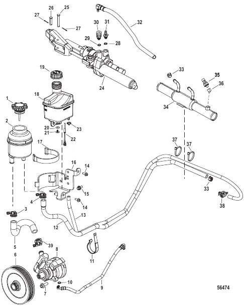 Steering System and Drive Lube Bottle