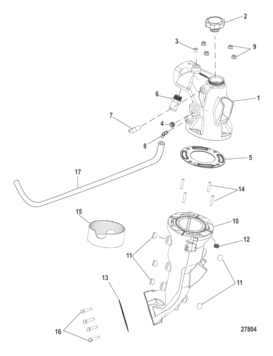 Выхлопная система Промежуточная труба и коленчатый патрубок