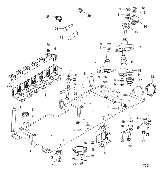 Electrical Plate Assembly