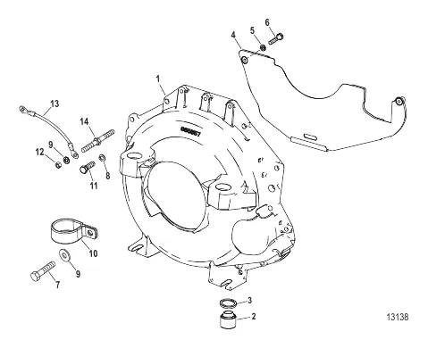 Flywheel Housing (Bravo)