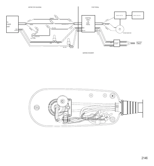 Схема электрических подключений (TR82FBD) (24 В) Схема электрических подключений (TR82FBD) (24 В)