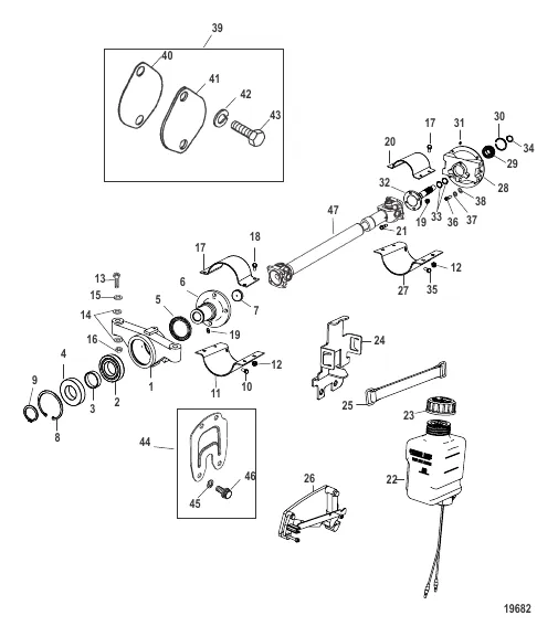 Driveshaft Extension Kit QSB 5.9L