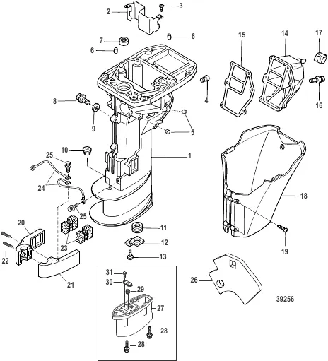 Driveshaft Housing
