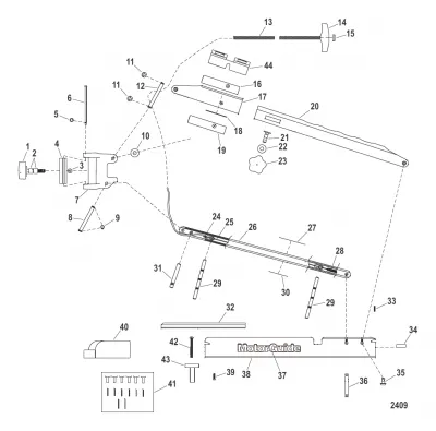 16 нос (черный) (MST91642A)