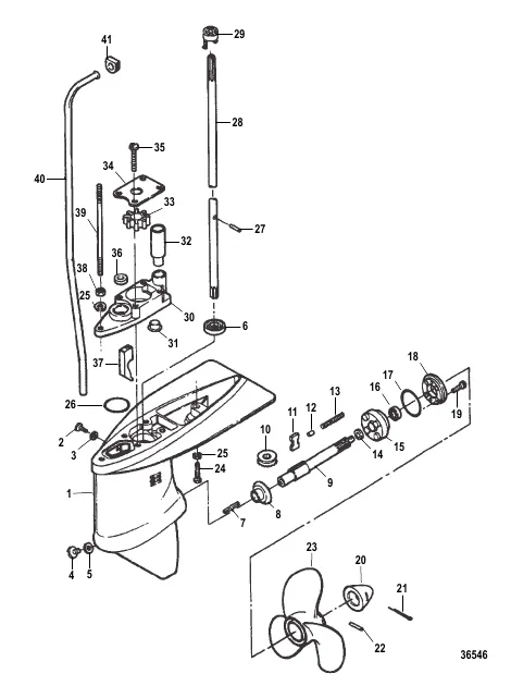 GEAR HOUSING ASSEMBLY