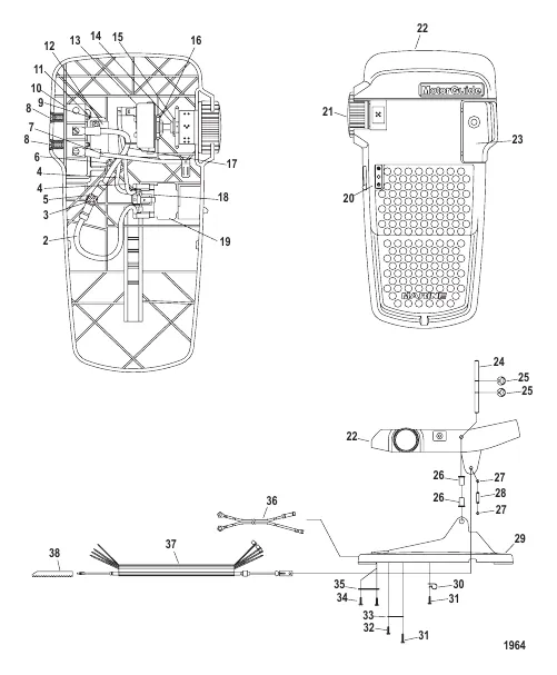 Ножная педаль в сборе (M899395T)