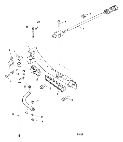 Shift Linkage SN# 1B973744 and up