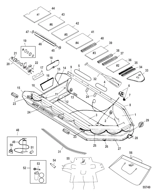 Heavy Duty 470 Model (Red- Aluminum Floor)