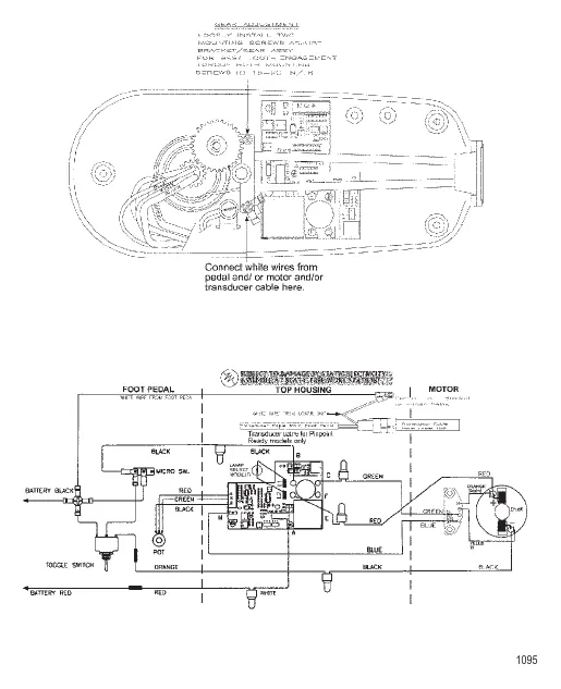 Схема электрических подключений (Модель TE771VP) (24 В)