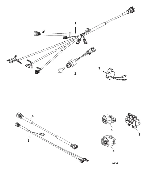 Замок зажигания/приборы/вспомогательное оборудование