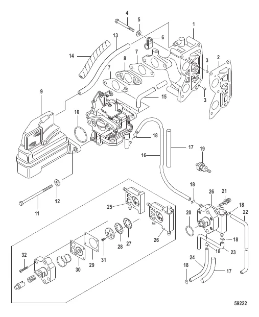 Intake Manifold and Fuel Pump