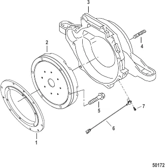 Clutch Housing Inboard