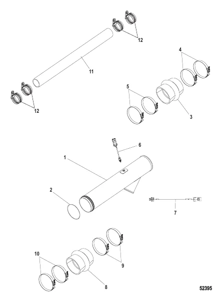 Exhaust Tube QSB 5.9