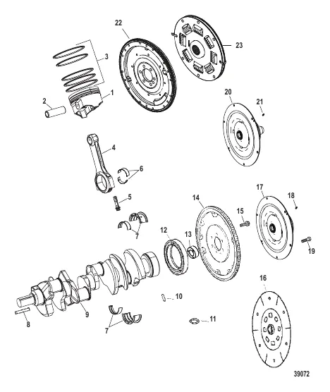 Engine Components (Crankshaft / Piston / Connecting Rods)