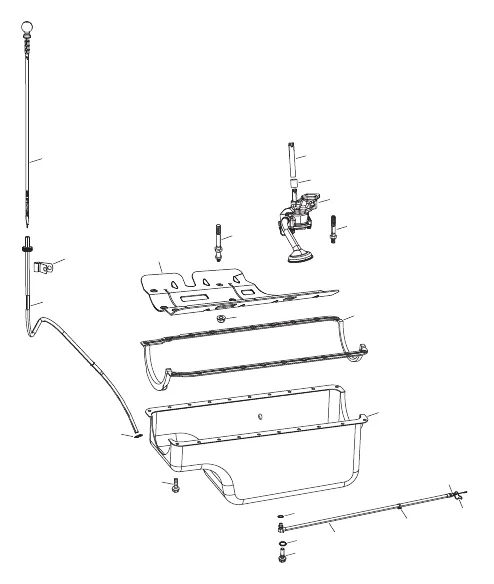 Oil Pan And Oil Pump