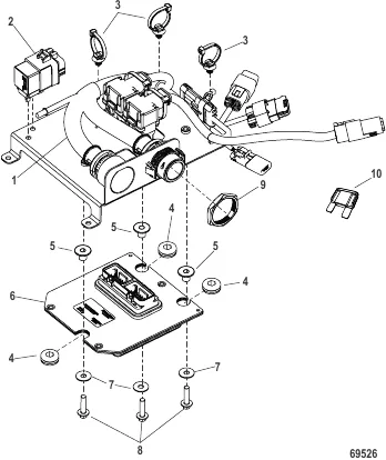 TVM Harness/Bracket Assembly