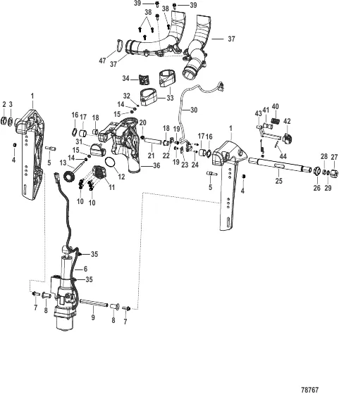 Transom Bracket