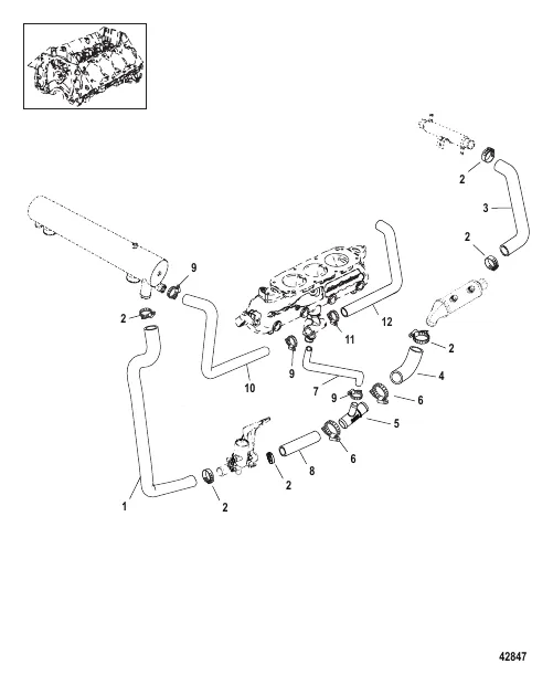 Cooling System Raw Water Components, Port