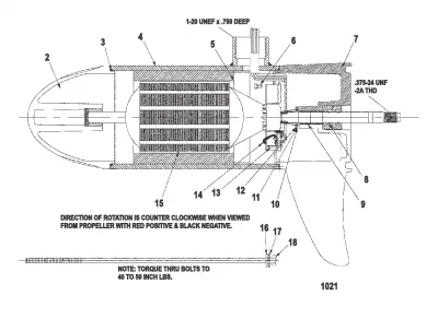 Нижний блок в сборе (67# – с регулировкой скорости до 5) (MVF397012)