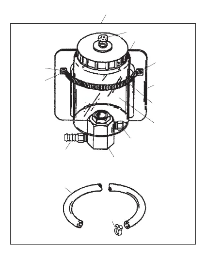 Reservoir Bottle (Transmission Fluid)
