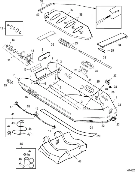 Air Deck Models (White / Light Grey) 2012 and Up