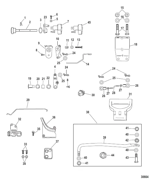 Conversion Kit - Remote Control 8/9.9 FourStroke, Manual