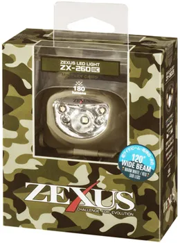 Налобный фонарь Zexus ZX-260MC