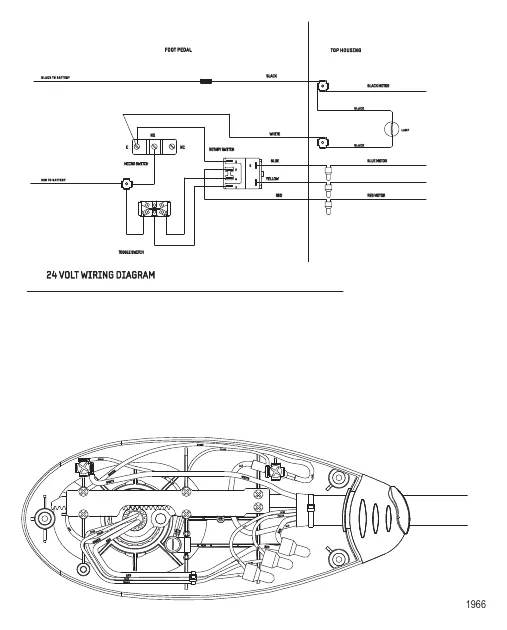 Схема электрических подключений (Модель FW60FB)