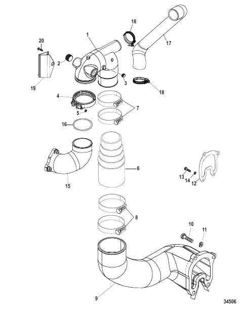 Exhaust Components Sterndrive