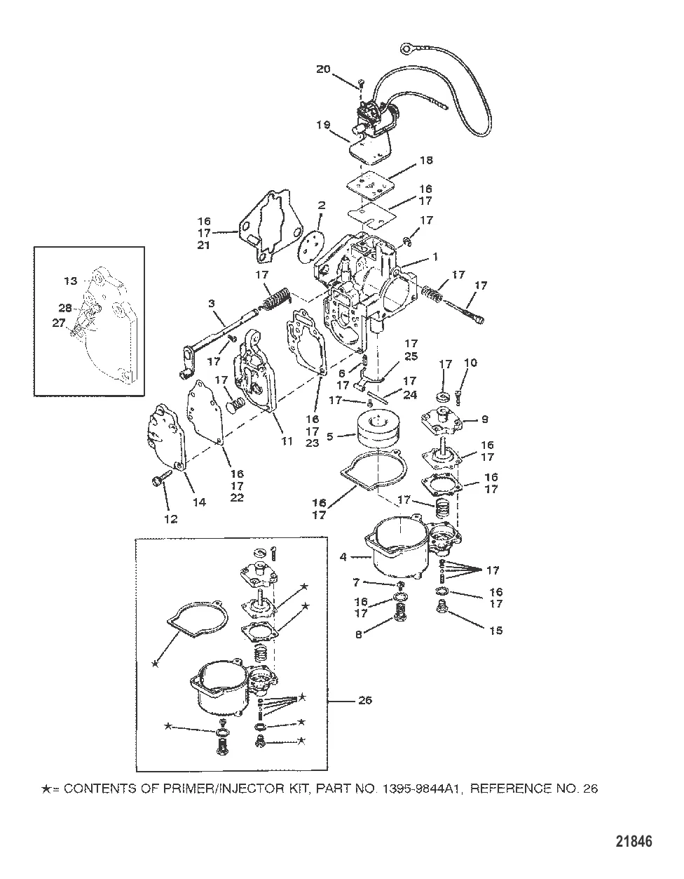 Carburetor (20/25/JET 20)