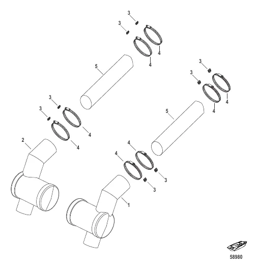 Exhaust System Components Muffler