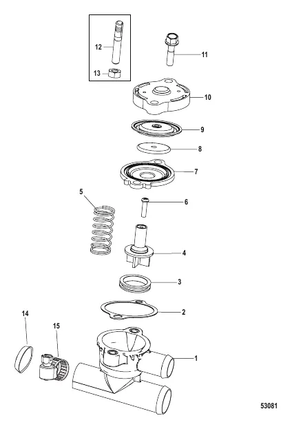 Closed Cooling System Poppet Valve