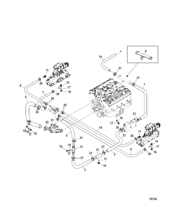Standard Cooling System - ALPHA 7 Point Drain