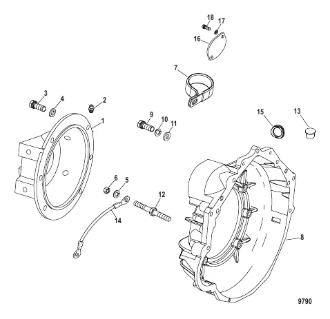 Flywheel Housing (Driveline)(Bravo)