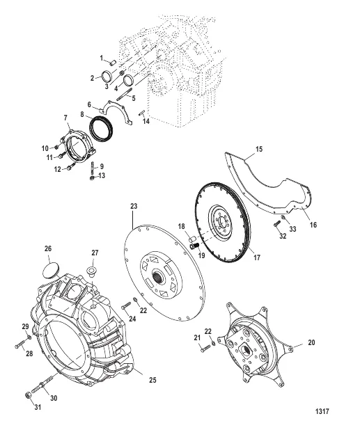 Cylinder Block Flywheel Housing