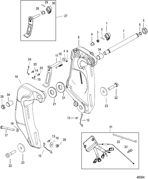 Transom Bracket