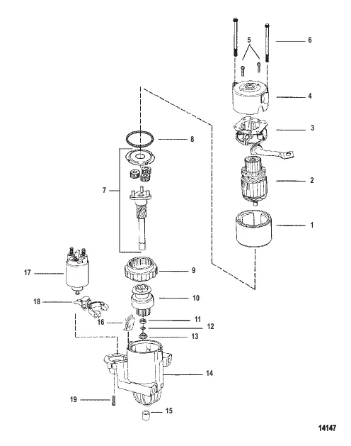 Стартер (PG260-F1)